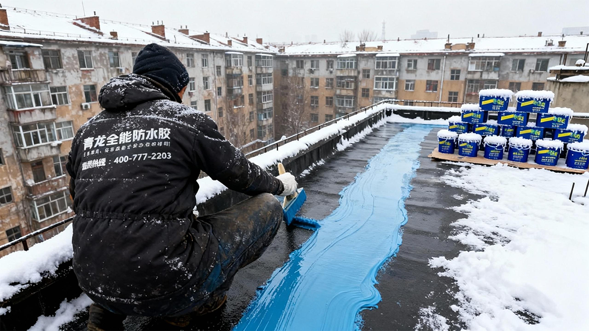 揭秘-40℃超耐低溫的防水涂料：嚴(yán)寒地區(qū)的建筑守護(hù)